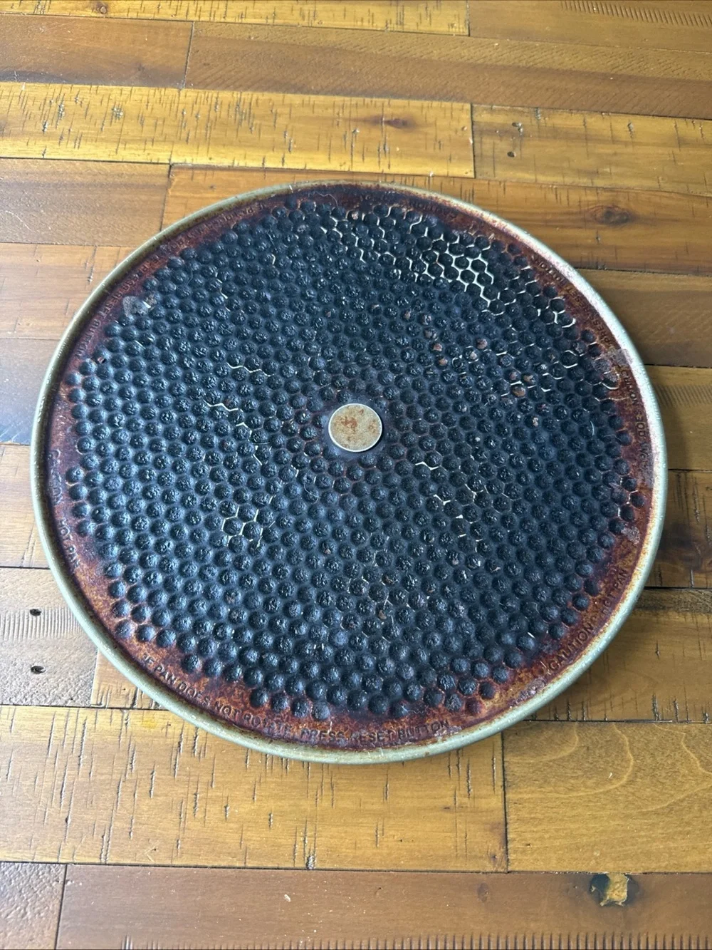Presto Pizzazz  for rotating Pizza Spinner Tray Pan OEM Replacement 13.25